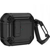 TECH-PROTECT ETUI X-CARBO ZA APPLE AIRPODS PRO 1/2 ČRNA ZAŠČITA, (22069668) | Shoptok.si