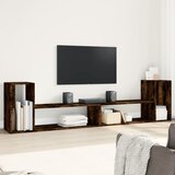 vidaXL TV omarica 2 kosa dimljeni hrast 100x30x50 cm inženirski les | Shoptok.si