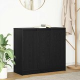  Komoda crni hrast 85x34x76 cm konstruirano drvo | shoptok.hr