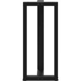  Noge za barsko mizo v obliki črke T, 2 kosa, črne, 50x35x(90-91) cm, jeklo, (22123876) | Shoptok.si