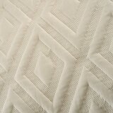 Catherine Lansfield Bež posteljnina za zakonsko posteljo 200x200 cm Jacob Geo – | Shoptok.si