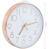  Zidni sat 30 cm ružičasto zlatni | shoptok.hr