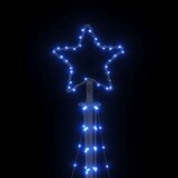 vidaXL LED božićno drvce 447 LED dioda plavo 249 cm | shoptok.hr