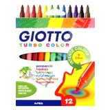 Giotto Flomasteri GIOTTO TURBO COLOR / 12 boja (slikarski pribor za crtanje) Cijene