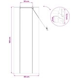 Rolo zavjesa Smeđa 60 x 160 cm Bambus | shoptok.hr