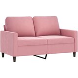  2-dijelni set sofa s jastucima ružičasti baršunasti | shoptok.hr