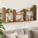  Polica na zidu Staro drvo 97,5 x 17 x 40 cm Konstruirano drvo | shoptok.hr