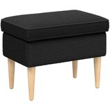  Fotelja s footstoolom 2 kom. Crna Bouclé | shoptok.hr
