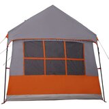  Šotori s streho Siva in oranžna 622 x 295 x 238 cm Poliester - - Siva - 25.7 - 622 x 295 x 238 cm - 2025- | Shoptok.si