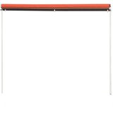  Zložljiva tenda 300x150 cm oranžna in rjava, (20609417) | Shoptok.si