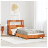 vidaXL Okvir kreveta bez madraca voštano smeđi 90 x 200 cm od borovine | shoptok.hr
