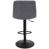 Stylife BARSKI STOL, siva, črna | Shoptok.si