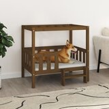 vidaXL Dnevni ležaj smeđa boja meda 95,5x73,5x90cm od masivne borovine | shoptok.hr