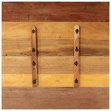  Četvrtasta stolna ploča 70x70 cm 15 - 16 mm od obnovljenog drva | shoptok.hr