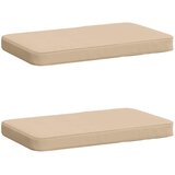  Jastučići za klupe - 2 dijela VUGHT 2 pcs 100% poliester Krem | shoptok.hr