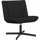  Stolica na kotačiće Crna 63 x 75 x 76 cm tkanina | shoptok.hr