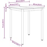  Blagovaonski stolovi METAL | shoptok.hr