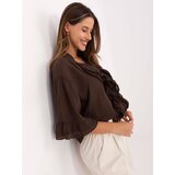 Italy Moda Shirt-MI-KS-92224.95-dark brown | Shoptok.si