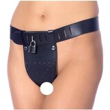 Rimba otvoreni kožni pojas nevinosti (crni) - M/L | shoptok.hr