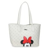 Disney Mickey Tote torba Disney Minnie Bowlogue, krem, 31 x 25,5 x 11,5 cm Cijene