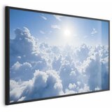  Plakat Heavenly Peace: Warm Sun Rays 90x60 Crni okvir | shoptok.hr