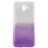  ovitek z bleščicami bling za huawei p smart z / huawei Y9 prime 2019 srebrn z vijola bleščicami | Shoptok.si
