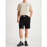 Dewberry 89749 Mens Sport Style Pocket Shorts-BLACK Cene