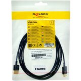Delock hdmi-hdmi mini kabel z mrežno pove. 2m črn 3D 4K slim 84778 | Shoptok.si