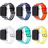  Narukvica za Apple Watch Sport Silicone Strap 42/ 44/ 45 mm transparent zlatna | Eponuda.com