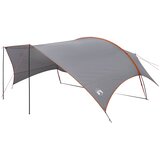 vidaXL Vodoodporen kamperski tarp Siva in oranžna 695 x 580 x 200 cm, (5000309365) Cene