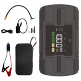 Zagonska baterija, powerbank, zračni kompresor in LED luč, 12000mAh, 1200A, 150PSI, LCD, 12V, USB-C MANTA MAJS001AP 4v1