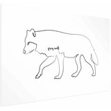  Plakat - Wolf 90x60 Bez okvira | shoptok.hr