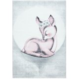 Ayyildiz Carpets Svetlo rožnata/svetlo siva otroška preproga 140x200 cm Bambi – Cene