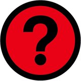 SMIT VISUAL Magnetna folija QUESTION, Ø 50 mm, DE 20 kosov, zelene / rdeče barve | Shoptok.si