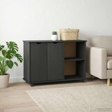  Mobilni ormar Siva 100 x 39 x 65,5 cm Čvrsto borovo drvo | shoptok.hr
