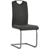 Furnova Nihajni jedilni stoli 6 kosov sivo umetno usnje, (21928969) | Shoptok.si
