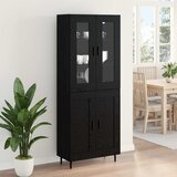  Highboard 2 kom. Crni hrast 69,5 x 34 x 180 cm | shoptok.hr