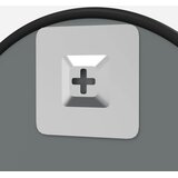  Zidno ogledalo crno Ø 20 cm okruglo | Shoptok.si