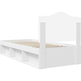  Okvir za krevet Bijelo 90 x 200 cm Čvrsto borovo drvo | shoptok.hr