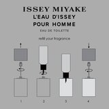 Issey Miyake L'Eau d'Issey Pour Homme toaletna voda za moške nadomestno polnilo 150 ml | Shoptok.si