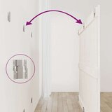  Zidno uzglavlje bijelo 159 5x3x90 cm od masivne borovine | shoptok.hr