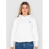 Rusty Bangez N Mash Baggy Pulover s kapuco iz flisa bright white | Shoptok.si