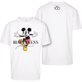Mister Tee Disney 100 Mickey Happiness men's T-shirt oversize white | shoptok.hr