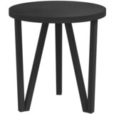 Furnova Čajna mizica črna Ø35 cm MDF, (21914554) | Shoptok.si