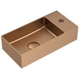 Sapho Umivaonik za WC od nehrđajućeg čelika u bakrenoj boji 36,5x18 cm Aurum – | shoptok.hr