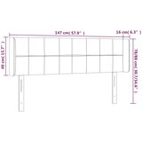  LED uzglavlje tamnosivo 147x16x78/88 cm od tkanine | shoptok.hr