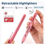 Writech Marker Fluo Click, moder | Shoptok.si