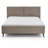 Meise Möbel Smeđe-sivi tapecirani bračni krevet bez podnice 180x200 cm Lando – | shoptok.hr
