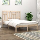  Okvir za krevet od masivnog drva 135 x 190 cm bračni | shoptok.hr