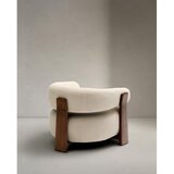 Kave Home Bež fotelj iz šenilje Granite – | Shoptok.si